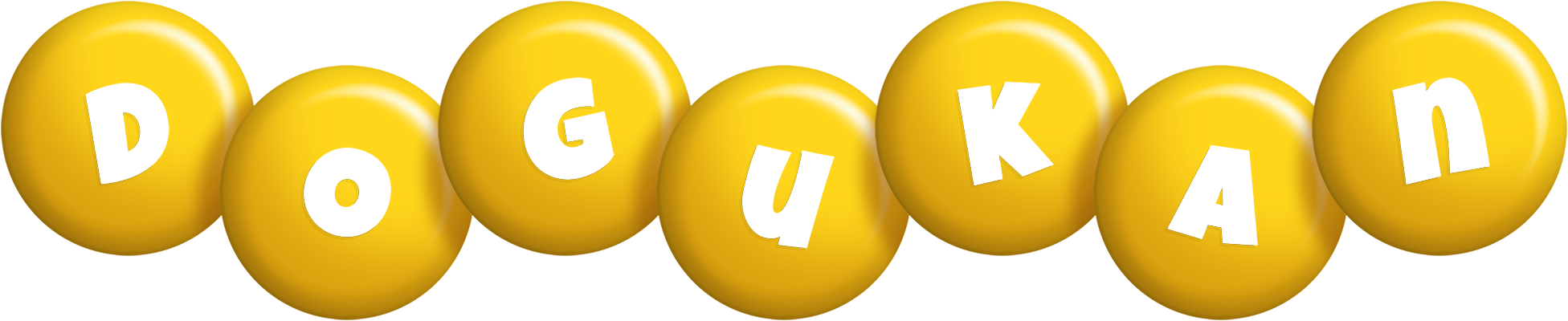 Dogukan candy-yellow logo