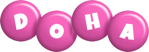 Doha candy-pink logo