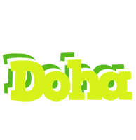 Doha citrus logo