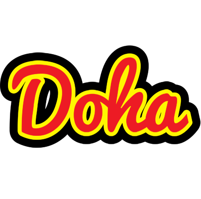 Doha fireman logo