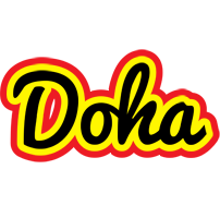 Doha flaming logo