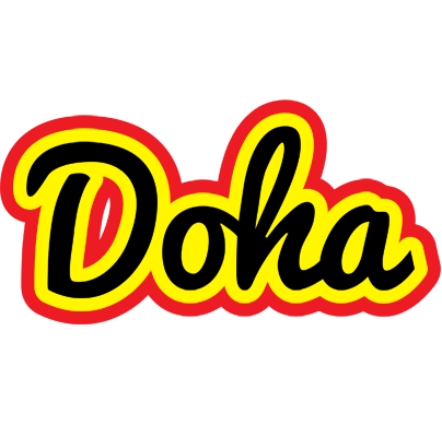 Doha flaming logo