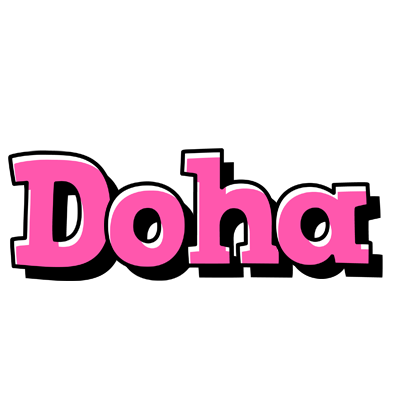 Doha girlish logo