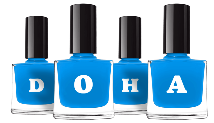 Doha glossy logo