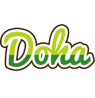 Doha golfing logo