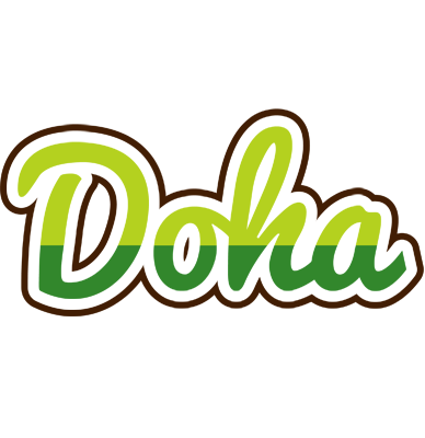 Doha golfing logo