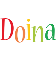 Doina birthday logo