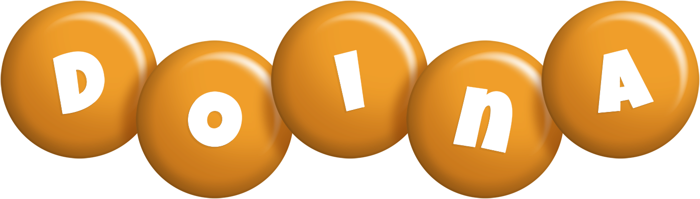 Doina candy-orange logo