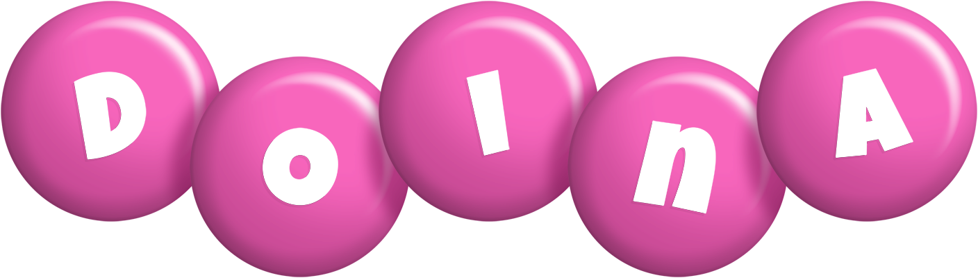 Doina candy-pink logo