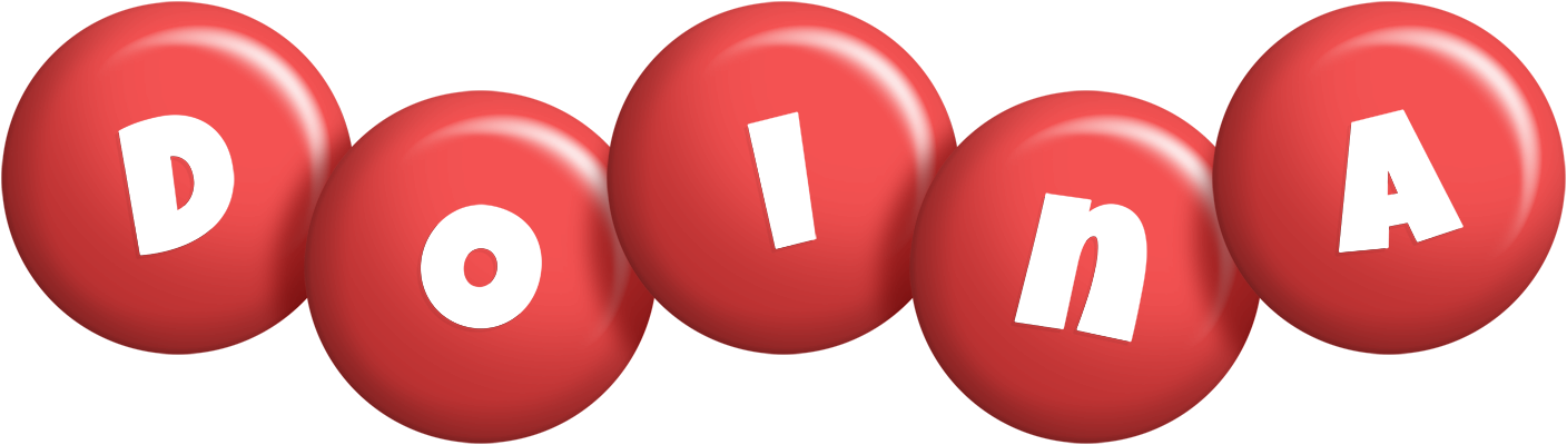 Doina candy-red logo