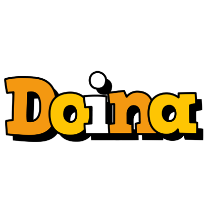Doina cartoon logo