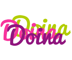 Doina flowers logo