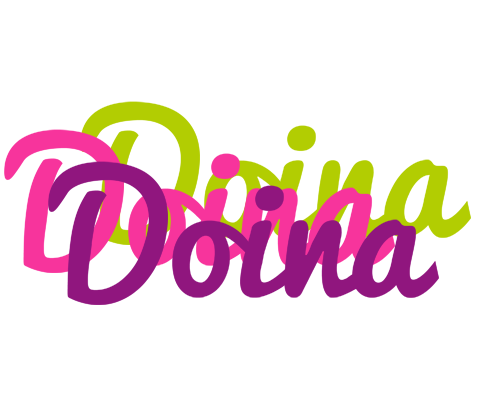Doina flowers logo