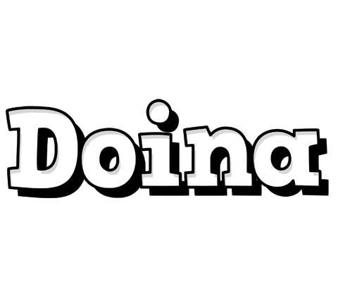 Doina snowing logo