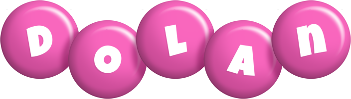 Dolan candy-pink logo