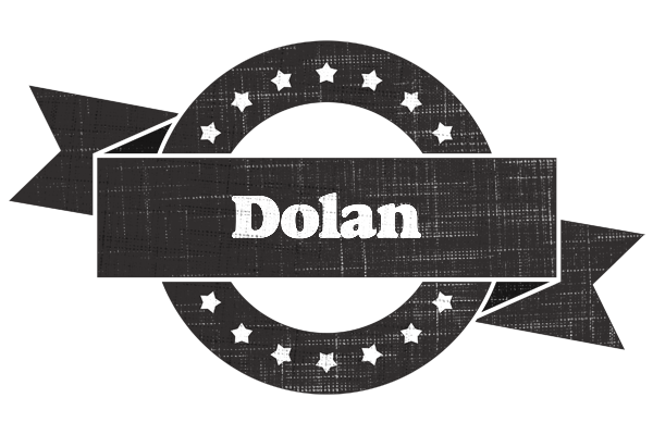 Dolan grunge logo