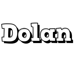 Dolan snowing logo