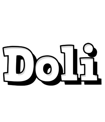 Doli snowing logo