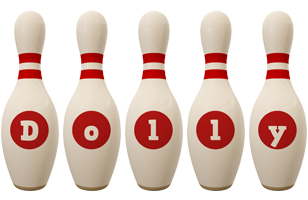 Dolly bowling-pin logo