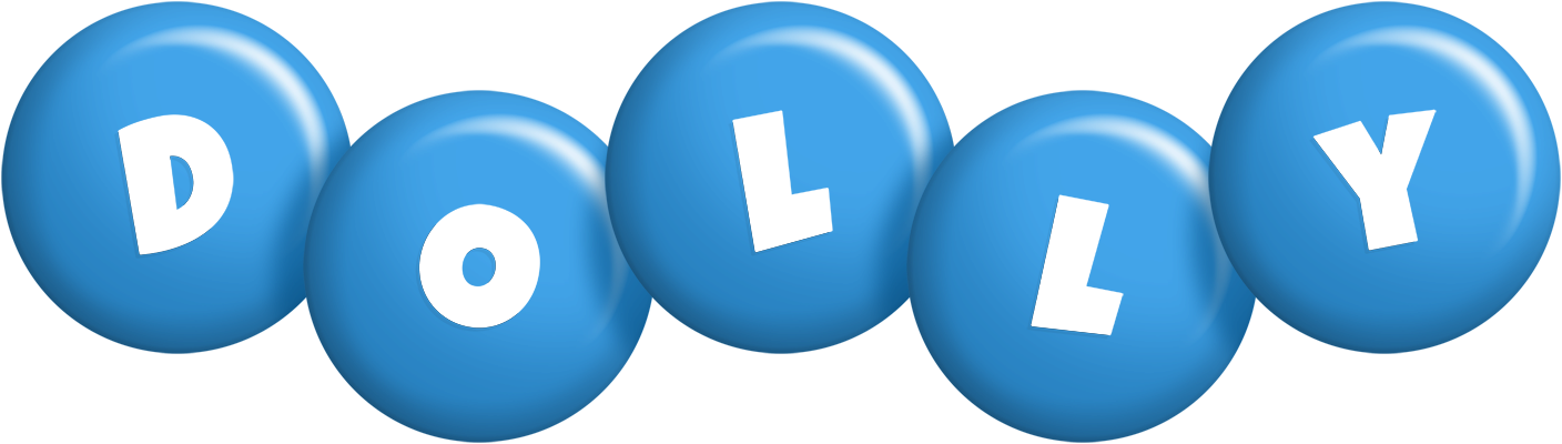 Dolly candy-blue logo