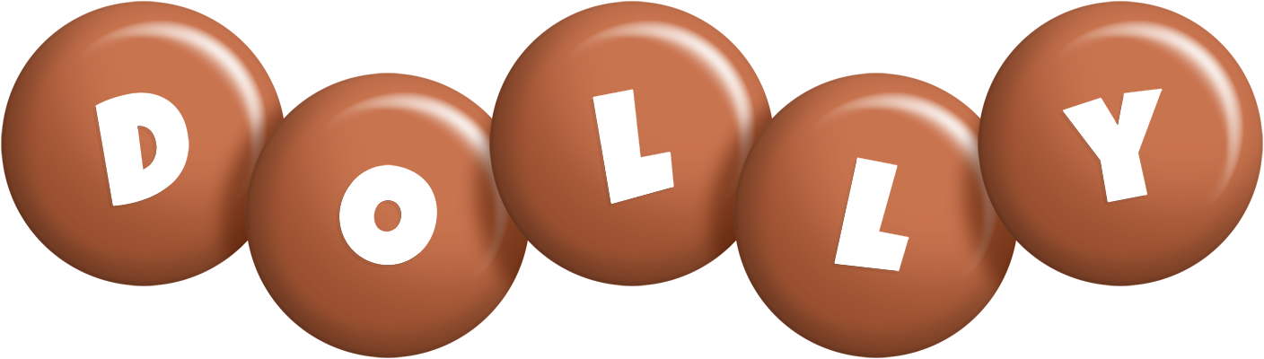 Dolly candy-brown logo