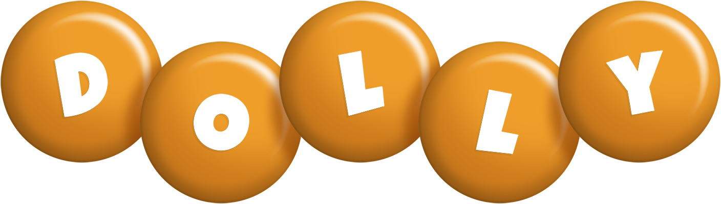 Dolly candy-orange logo