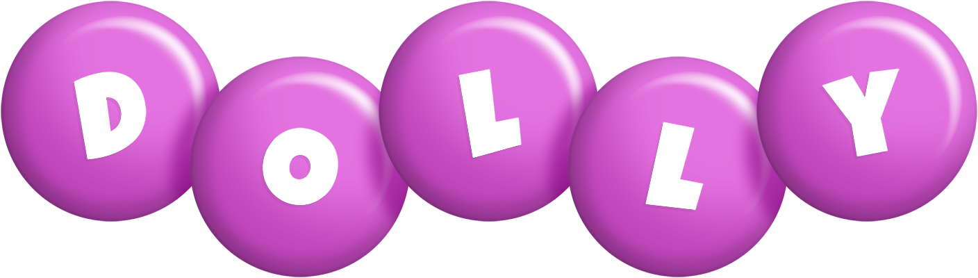 Dolly candy-purple logo