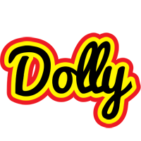 Dolly flaming logo