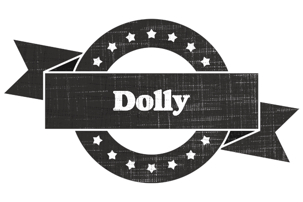 Dolly grunge logo