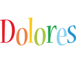 Dolores birthday logo