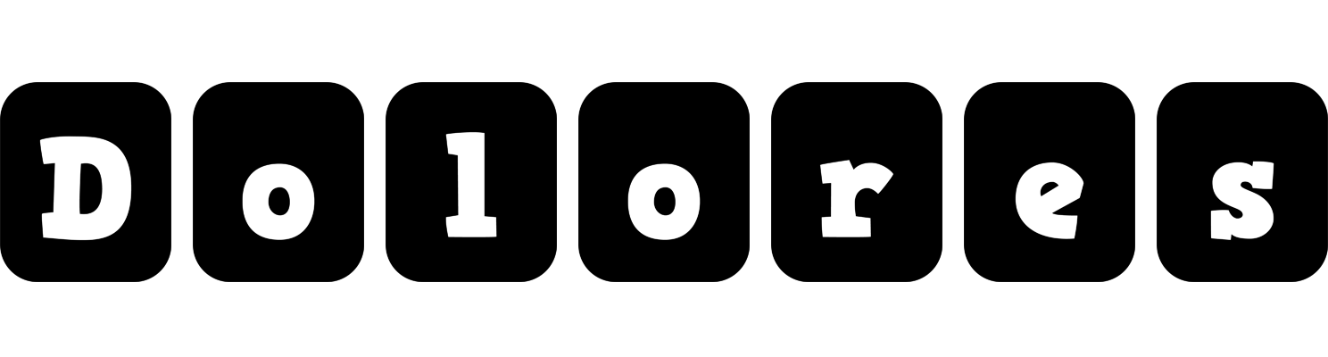 Dolores box logo