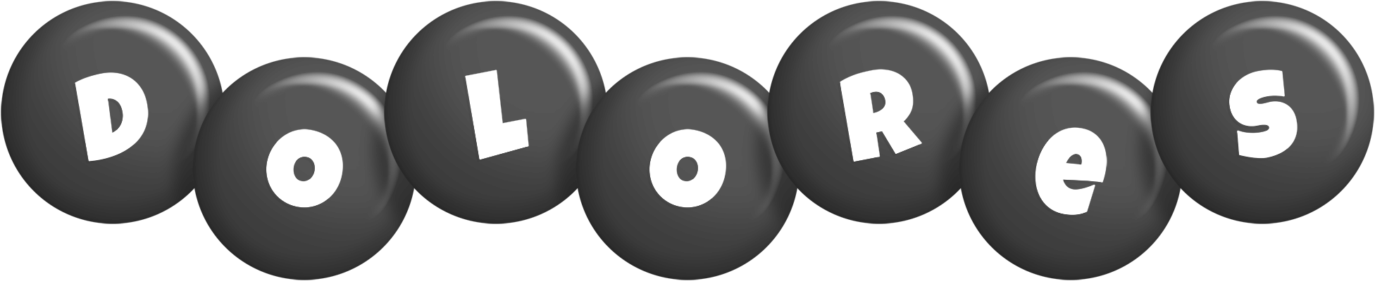 Dolores candy-black logo