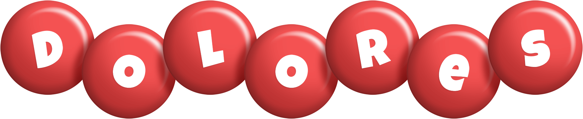 Dolores candy-red logo