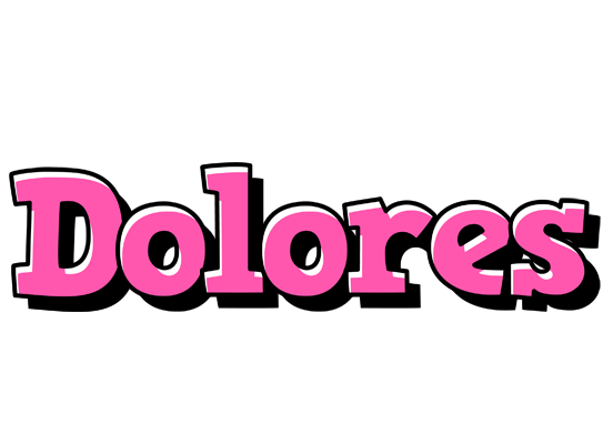 Dolores girlish logo