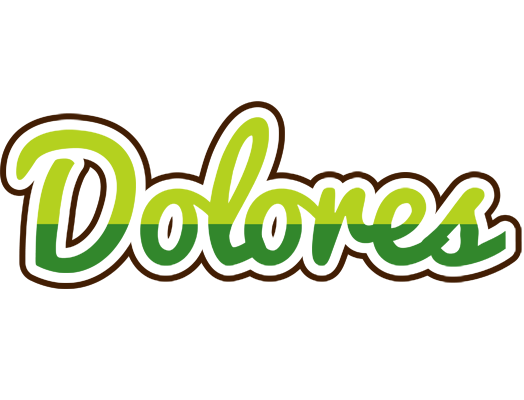 Dolores golfing logo