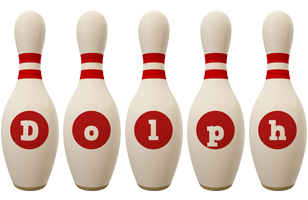 Dolph bowling-pin logo