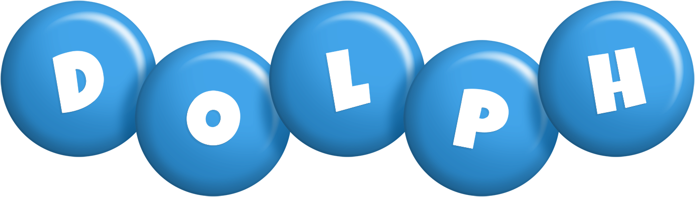 Dolph candy-blue logo
