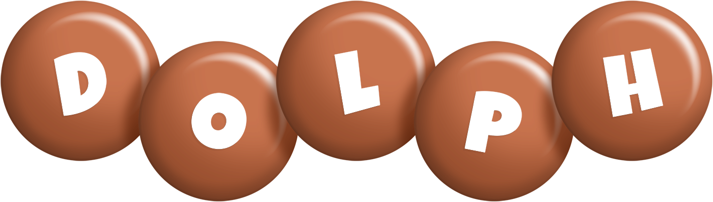 Dolph candy-brown logo