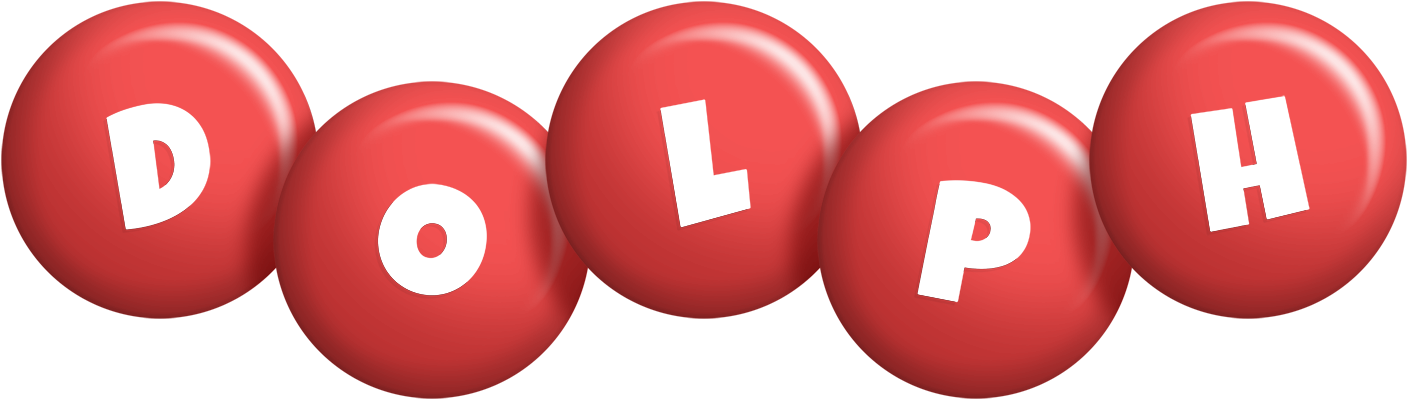 Dolph candy-red logo