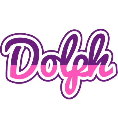 Dolph cheerful logo