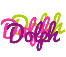 Dolph flowers logo