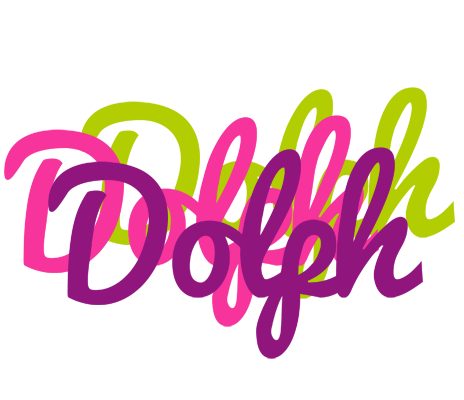 Dolph flowers logo