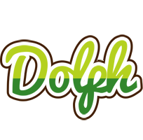 Dolph golfing logo