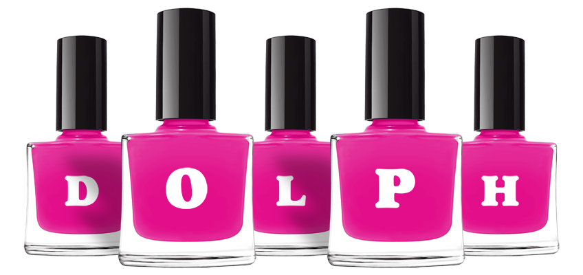 Dolph nails logo