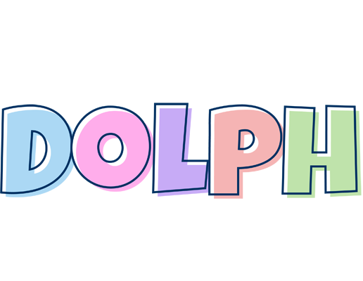 Dolph pastel logo