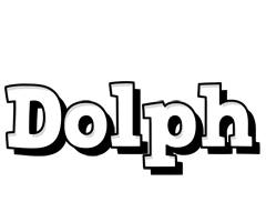 Dolph snowing logo