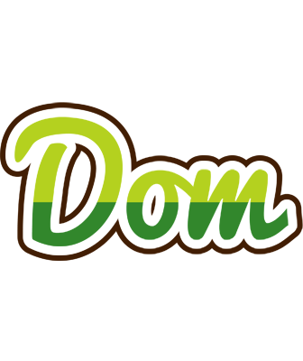 Dom golfing logo