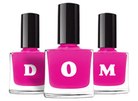 Dom nails logo