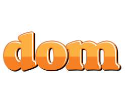 Dom orange logo