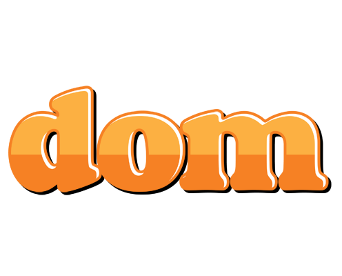 Dom orange logo
